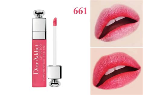 dior addict lip tattoo 661|dior addict lip tint shades.